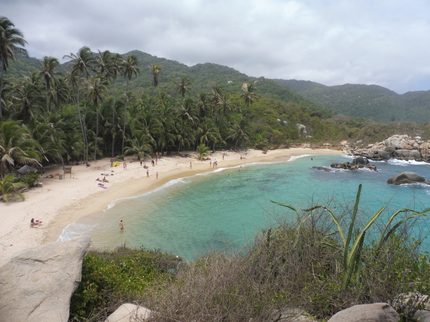 plage colombienne